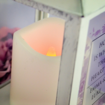 Personalised Soft Watercolour Lantern