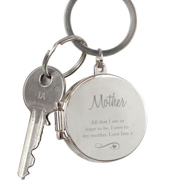 Personalised Anniversary Keyring