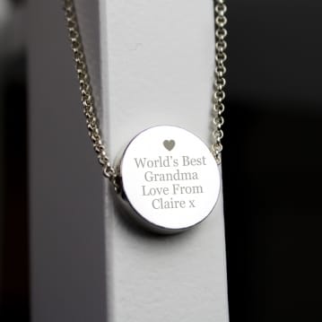 Personalised Disc Necklace