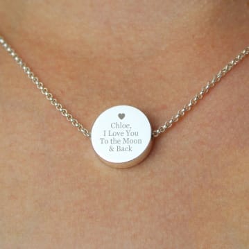 Personalised Disc Necklace