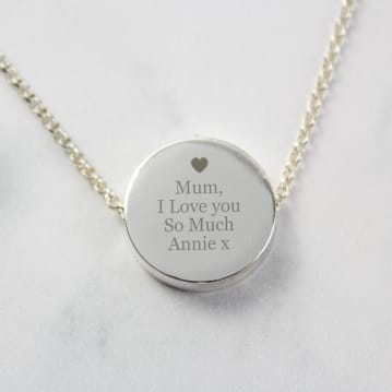 Personalised Disc Necklace