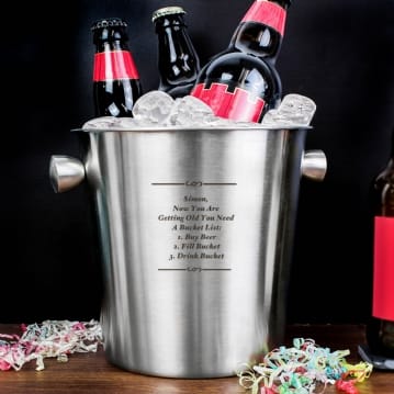 Personalised Ice Bucket