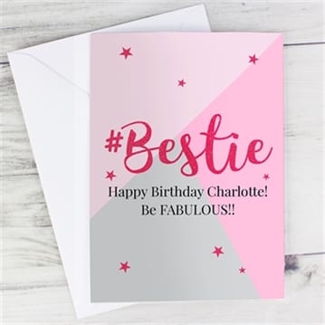 Personalised Bestie Card