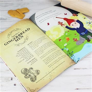 Personalised Kids Baking Book Adventure