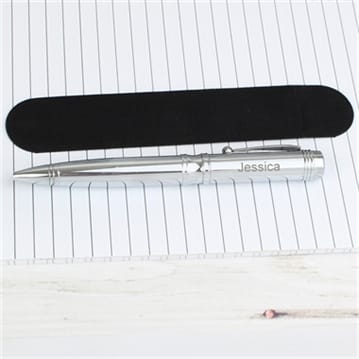 Personalised Classic Pen and Pouch Set
