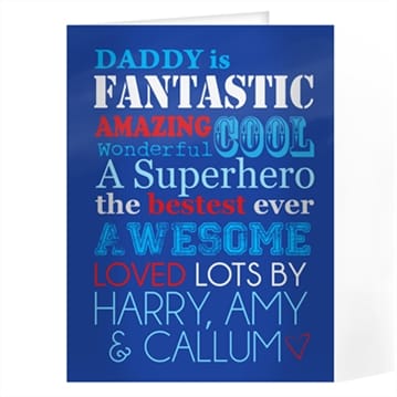 Personalised Greeting Card