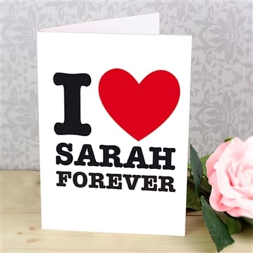Personalised Greeting Card