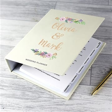Personalised Wedding Planner Book