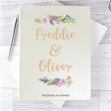 Personalised Wedding Planner Book