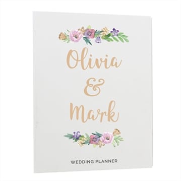 Personalised Wedding Planner Book