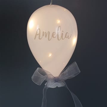 Personalised LED Glass Balloon