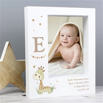 Personalised Baby Box Photo Frame