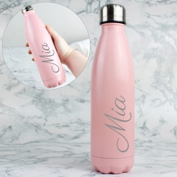 Personalised Metal Insulated Drinks Bottles