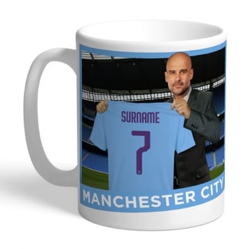 Personalised Football Club Manager Mugs