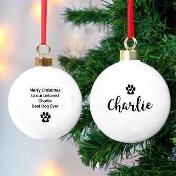 Personalised Pet Bauble