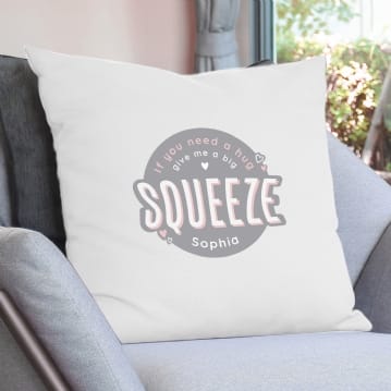Personalised The Snuggle Is Real Cushion