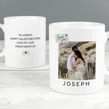 Personalised Photo Upload Craft Mug
