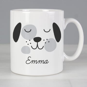 Personalised Cute Animal Face Mugs
