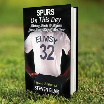 Personalised On This Day Football Team Books