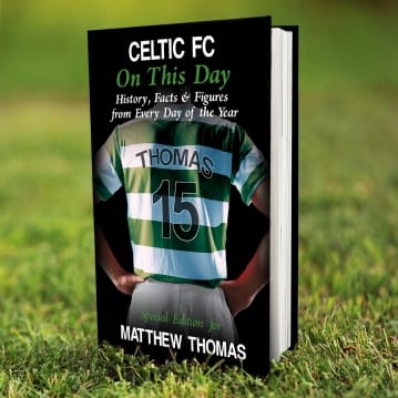 Personalised On This Day Football Team Books