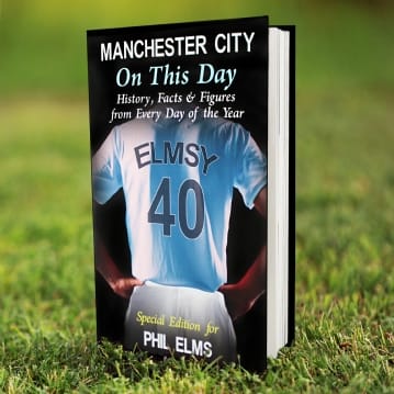 Personalised On This Day Football Team Books