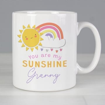 Personalised You Are My Sunshine Mug