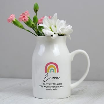 Personalised Flower Jugs