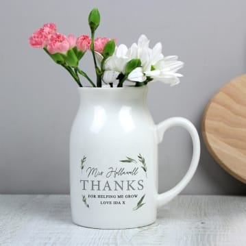 Personalised Flower Jugs
