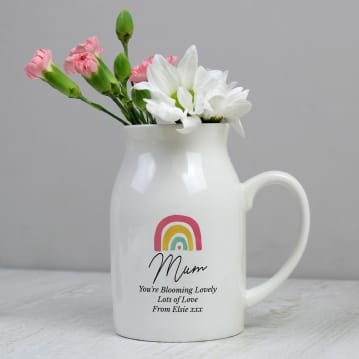 Personalised Flower Jugs
