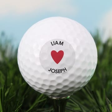 Personalised Golf Balls