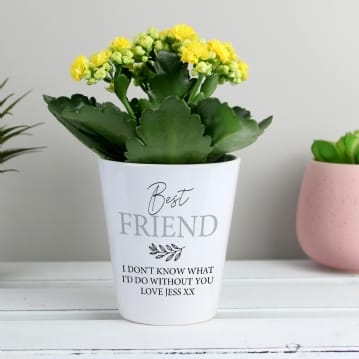 Personalised Modern Ceramic Plant Pots