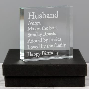 Personalised Dictionary Definition Crystal Token