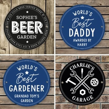 Personalised Wall and Garden Plaques