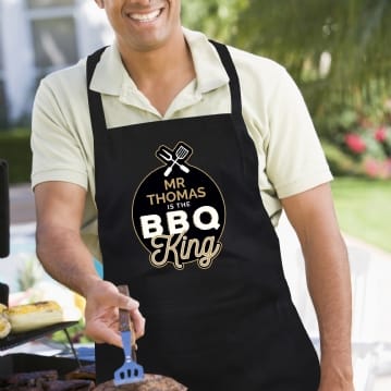 BBQ King Personalised Apron