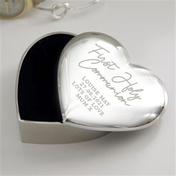 Holy Communion Personalised Trinket Box