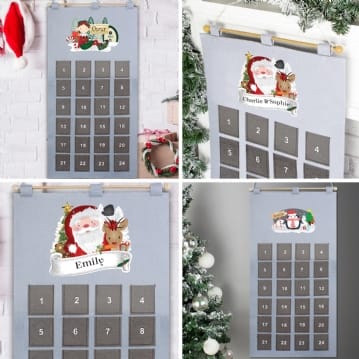 Personalised Christmas Advent Calendars