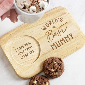 Personalised Wooden Coaster Trays