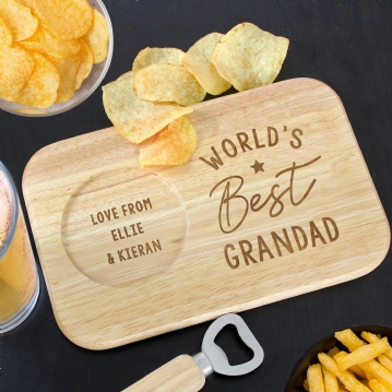 Personalised Wooden Coaster Trays