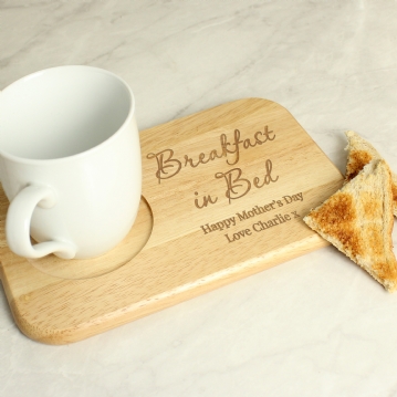 Personalised Wooden Coaster Trays