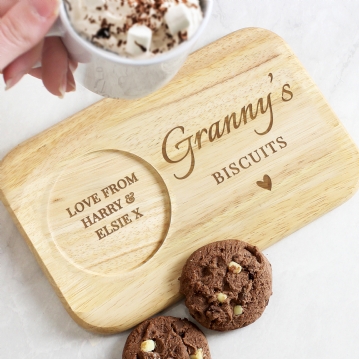 Personalised Wooden Coaster Trays
