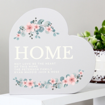 Personalised Free-Standing Heart Ornaments