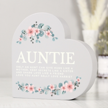 Personalised Free-Standing Heart Ornaments