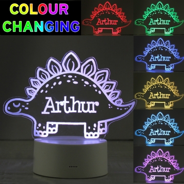 Personalised night light top