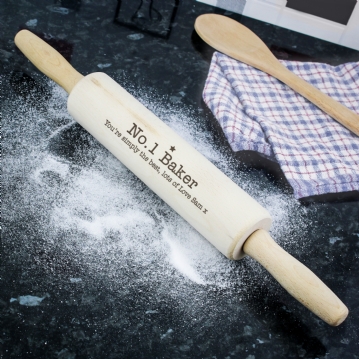 Personalised Baker Rolling Pin