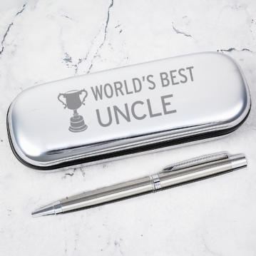 World's Best Uncle Pen & Box