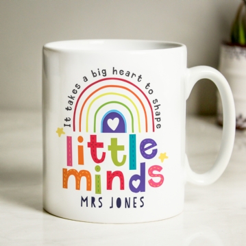 Personalised Shape Little Minds Mug