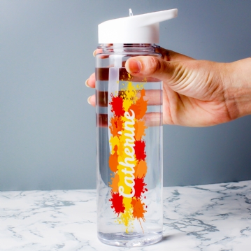 Personalised Splash Water Bottle