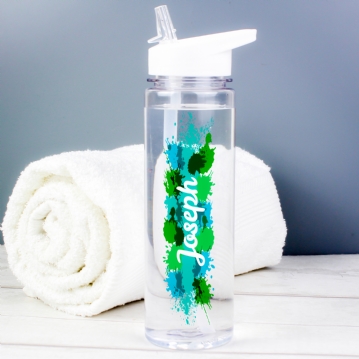 Personalised Splash Water Bottle
