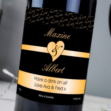 Personalised Wine for Couples