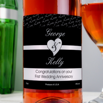 Personalised Wine for Couples